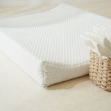 The Tiny Bed Co. Luxury White Fabric Anti-Roll Changing Mat GOODS Superdrug   