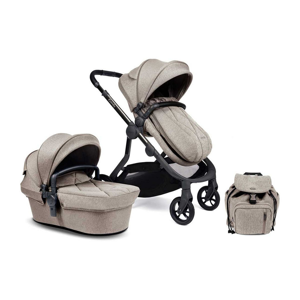 iCandy Orange 3 Pushchair Sandstone Marl Phantom Single