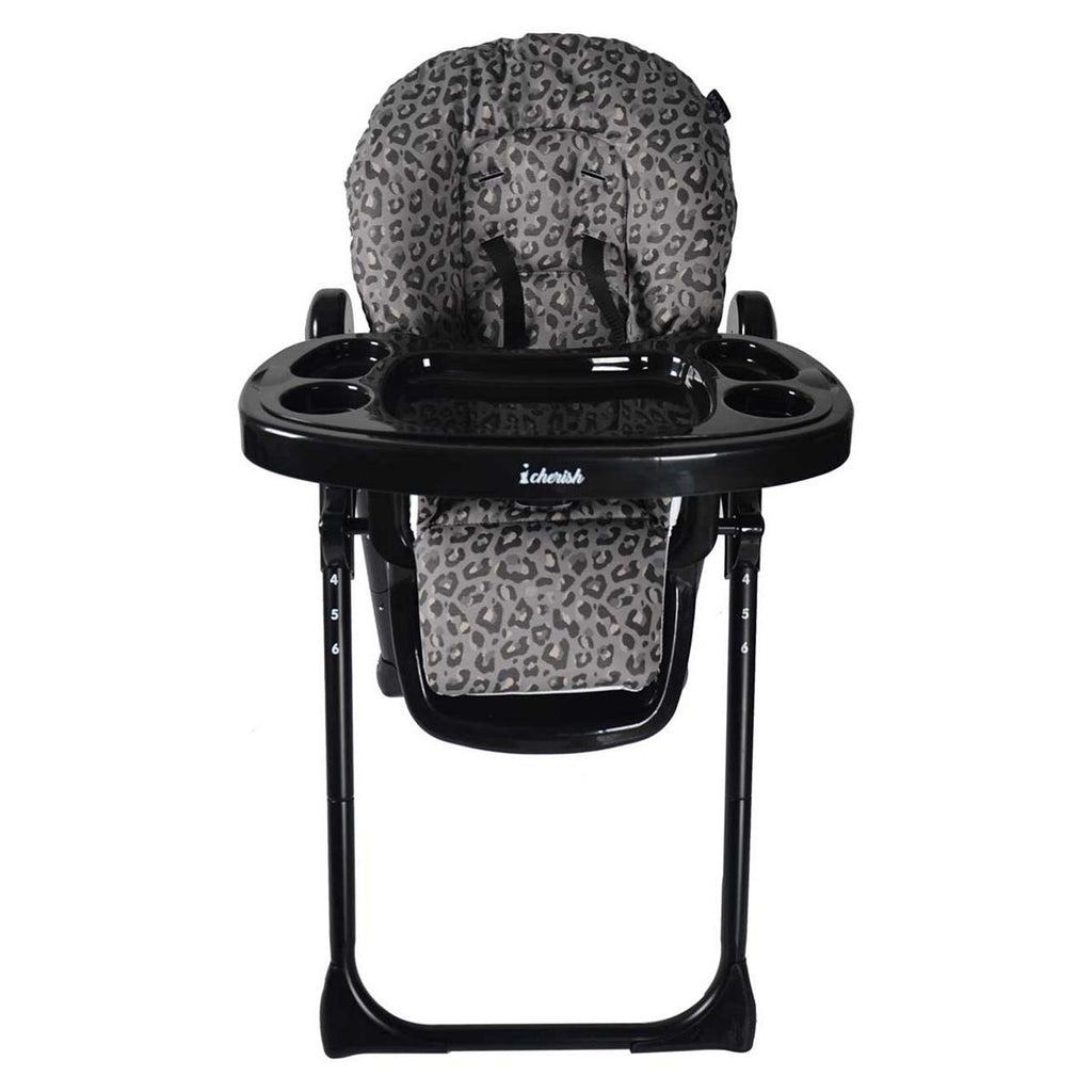 My Babiie Dani Dyer PRemium Highchair Mbhc8 Black Leopard