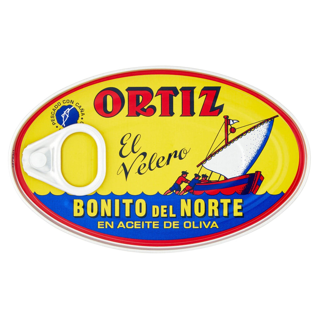 Ortiz El Velero White Tuna in Olive Oil 112g