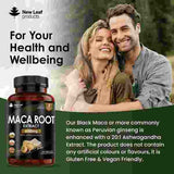 New Leaf - Maca Root 6000mg - 180 Tablets Maca + Ashwagandha GOODS Superdrug   