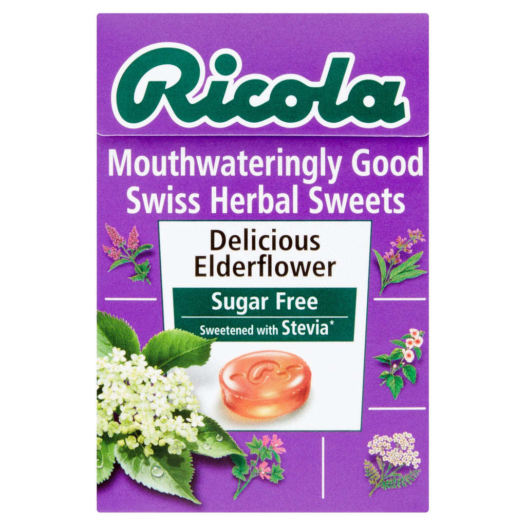 Ricola Sugar Free Elderflower Drops 45g