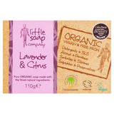 Little Soap Company Organic Bar Soap, English Lavender & Citrus 110g Bar soap Sainsburys   