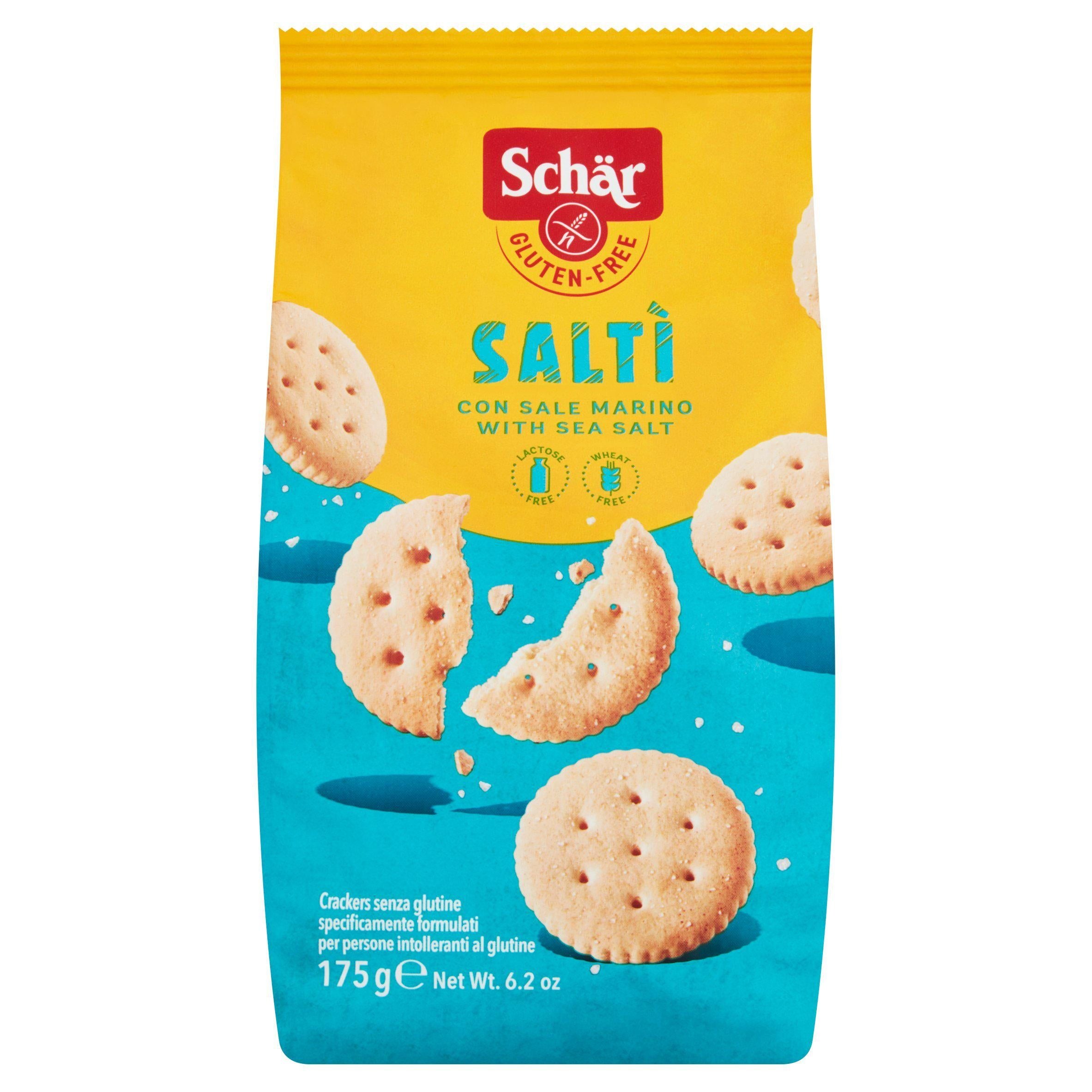 Schär Gluten-Free Saltì Con Sale Marino with Sea Salt 175g GOODS Sainsburys   