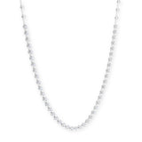 3.00ctw Round Brilliant Cut Diamond Necklace, 18ct White Gold