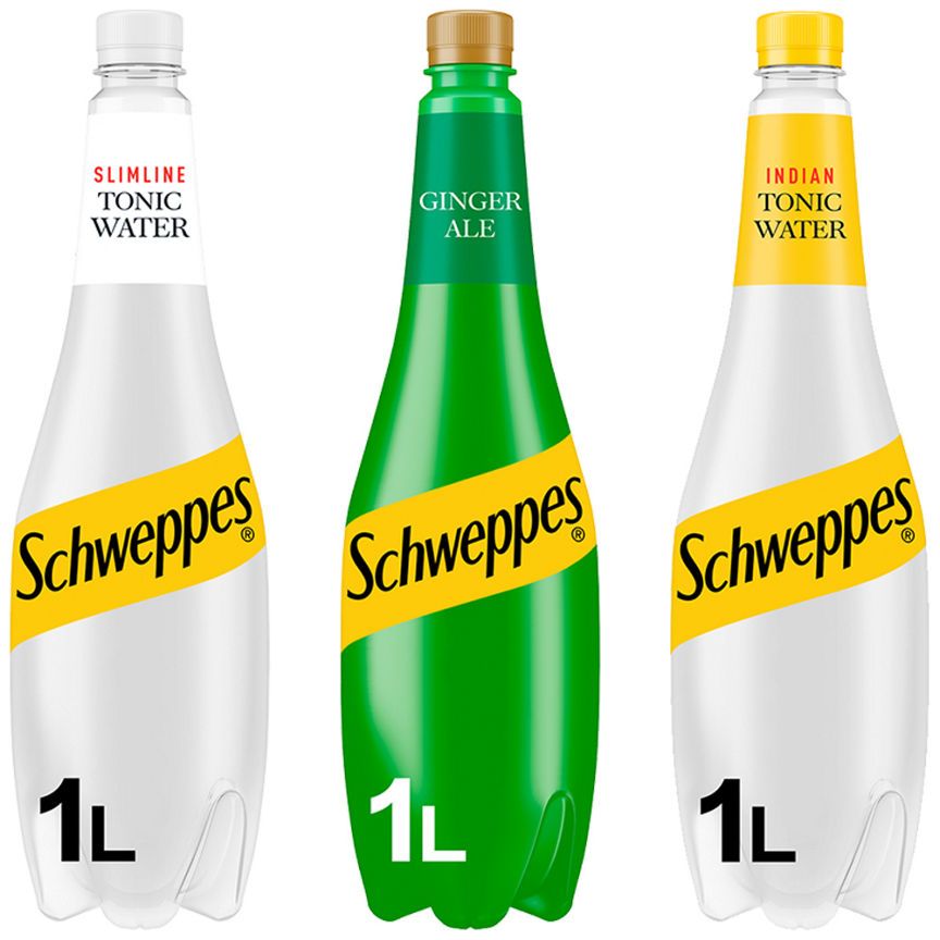 Schweppes 3 for £3 Mixers Bundle