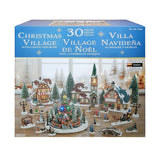 30 Piece Christmas Village with Lights and Sounds