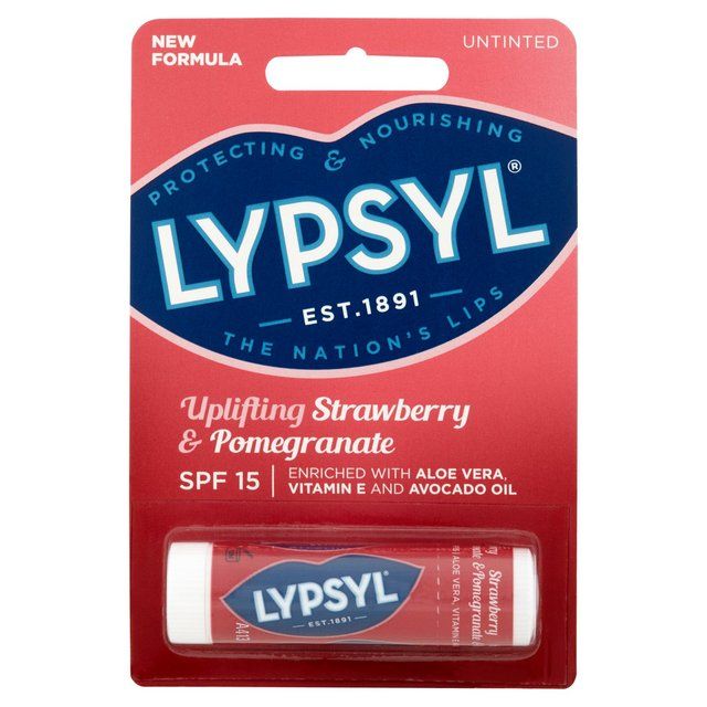 LYPSYL Strawberry & Pomegranate Lip Balm   4g