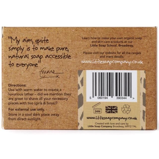 Little Soap Company Organic Bar Soap Unperfumed for Sensitive Skin   110g GOODS M&S   