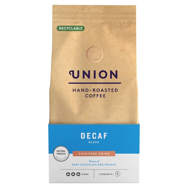 Union Decaf Cafetiere Grind   200g