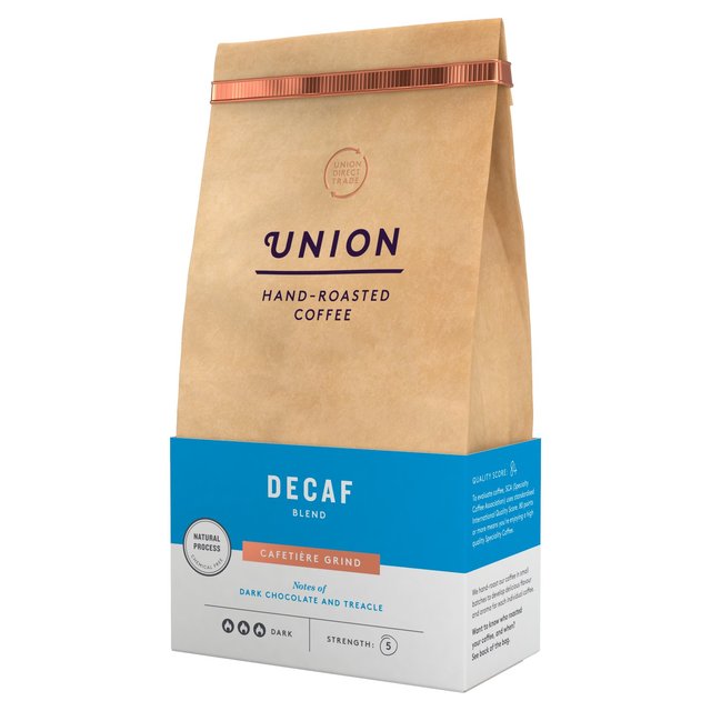 Union Decaf Cafetiere Grind   200g