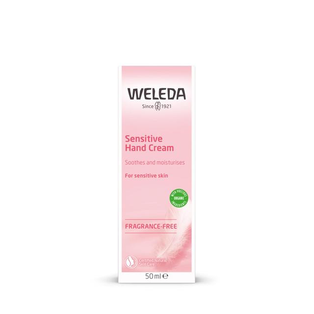 Weleda Natural Almond Sensitive Skin Hand Cream Vegan   50ml