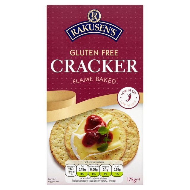 Rakusen's Gluten Free Crackers   175g