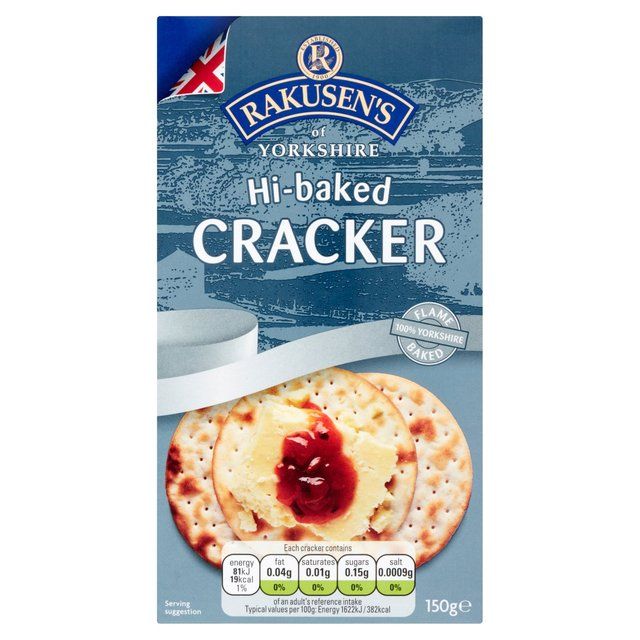 Rakusen's Yorkshire Hi-baked Crackers   150g GOODS M&S   