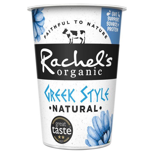 Rachel's Organic Stirred Greek Style Natural Yoghurt    450g