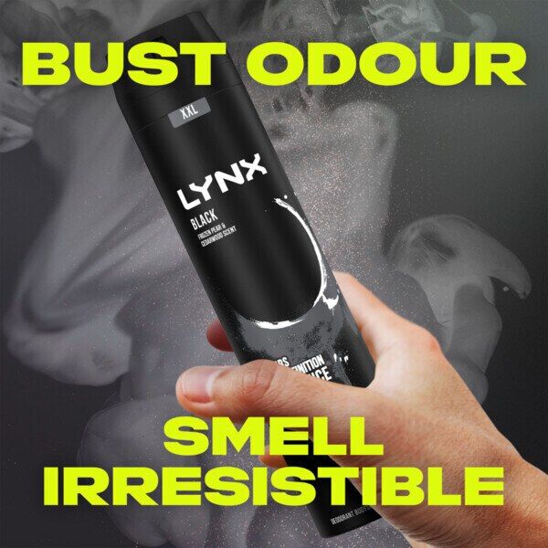 Lynx Deodorant Aerosol Bodyspray Xxl Black 250ml GOODS Superdrug   