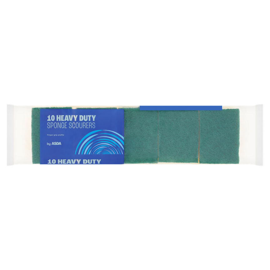 ASDA General Purpose Cleaning Sponge Scourers - McGrocer