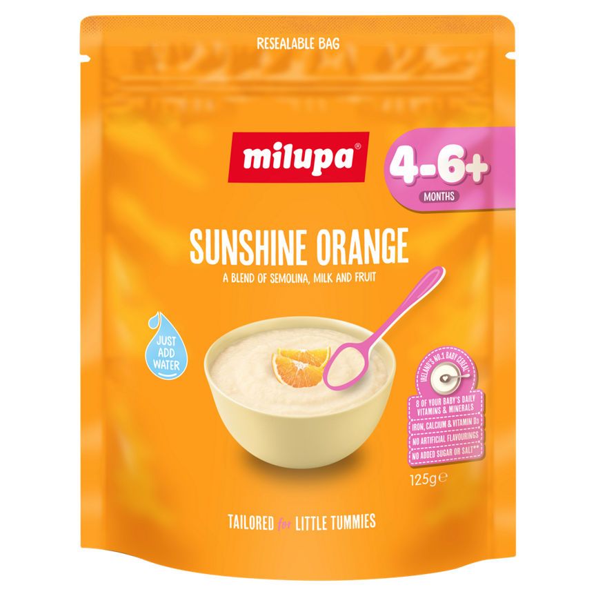 Milupa Sunshine Orange 4-6+ Months GOODS ASDA   