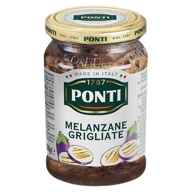 Ponti Grilled Aubergines   280g