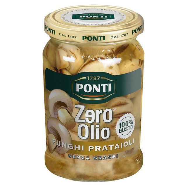 Ponti Zero Oil Grilled Champignon Mushrooms   300g