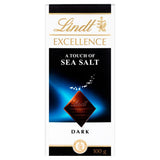 Lindt Excellence Dark Sea Salt Chocolate Bar 100g GOODS ASDA   