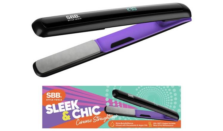 SBB Sleek & Chic Ceramic Hair Straightener