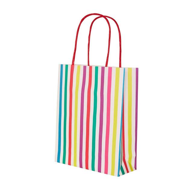 Talking Tables Striped Rainbow Party Bags   8 per pack