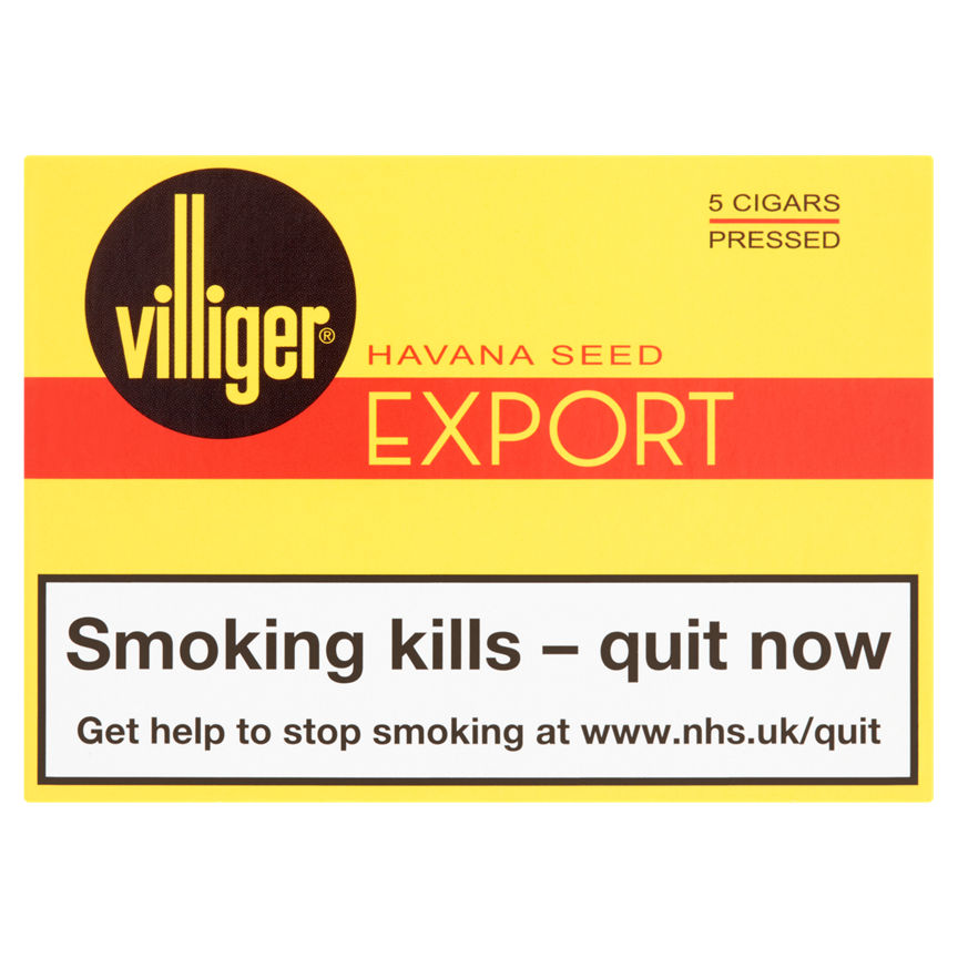 Villiger Export Pressed Cigars 5 Pack