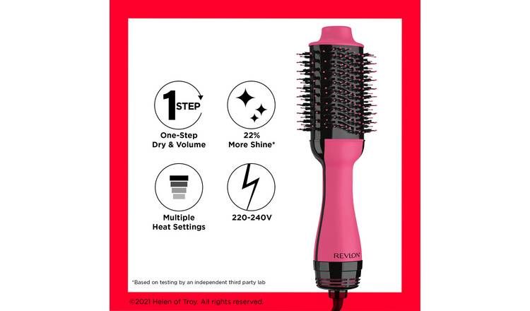 Revlon RVDR5222P One-Step Hair Styler and Volumiser GOODS Argos