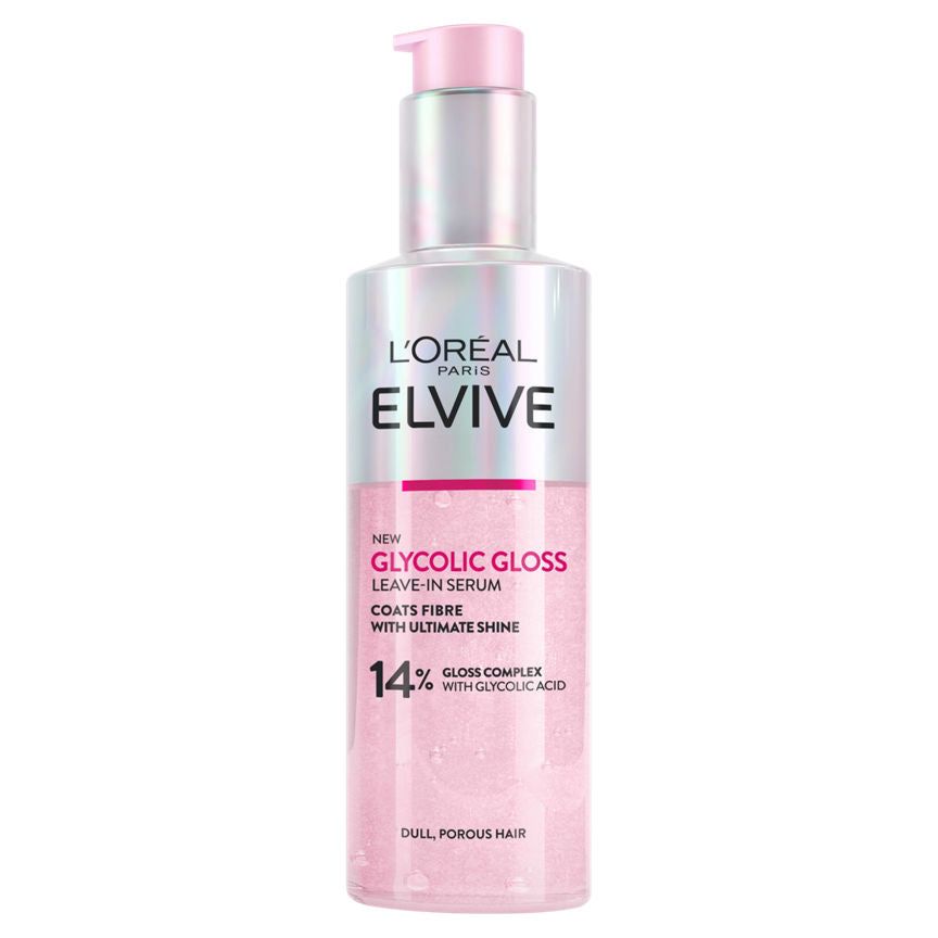 L'Oreal Elvive Glycolic Gloss Leave-In Serum for Dull Hair 150ml