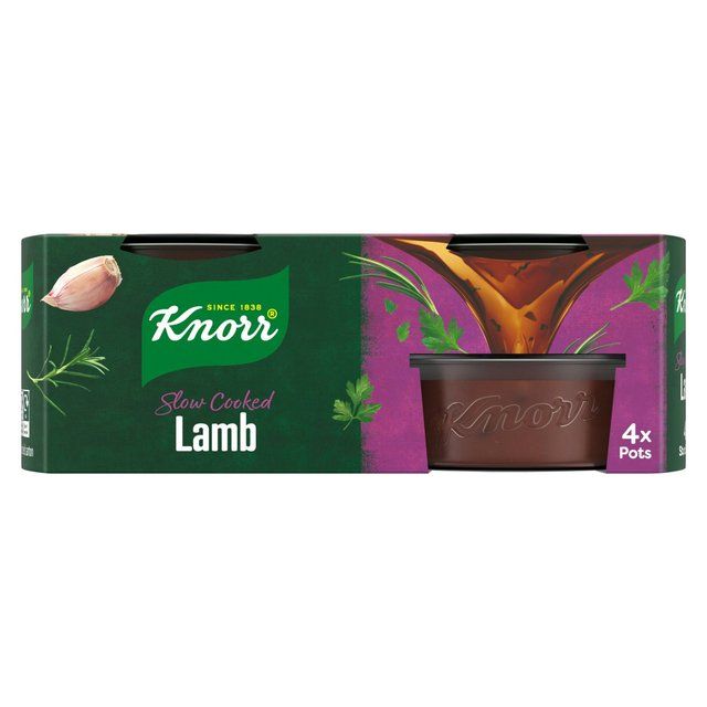 Knorr 4 Lamb Stock Pot   4 x 28g