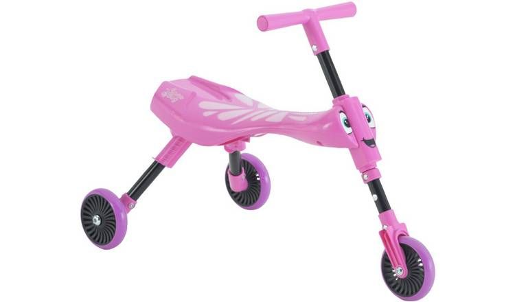 Scuttlebug Butterfly Ride On – Pink and Purple GOODS Argos