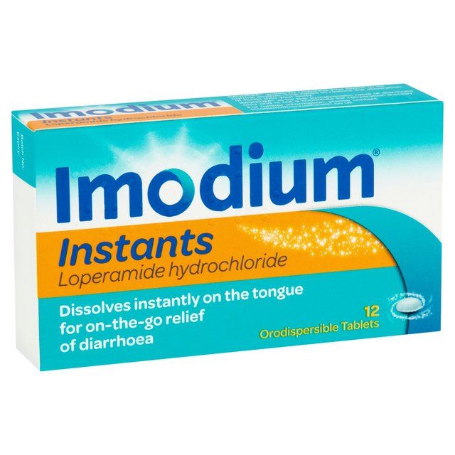 Imodium Instant Melt Tablets   12 per pack