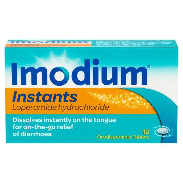 Imodium Instant Melt Tablets   12 per pack