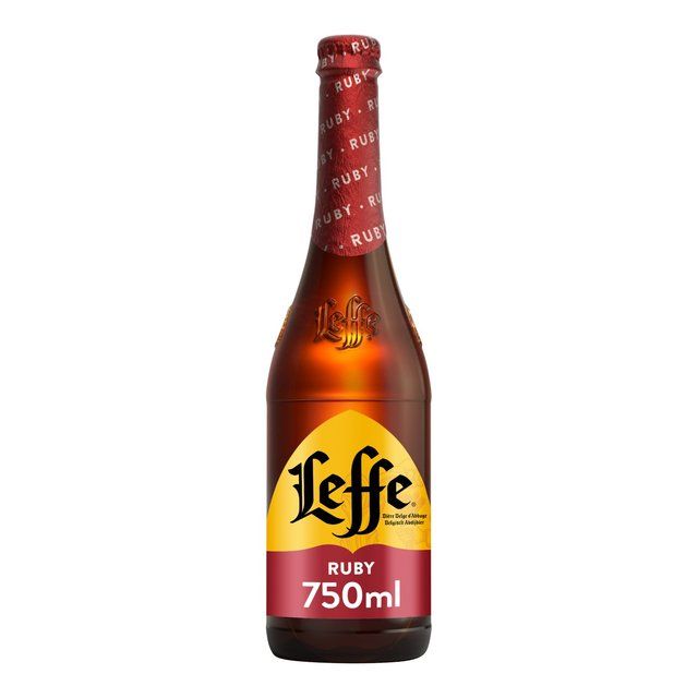 Leffe Ruby Abbey Beer   750ml