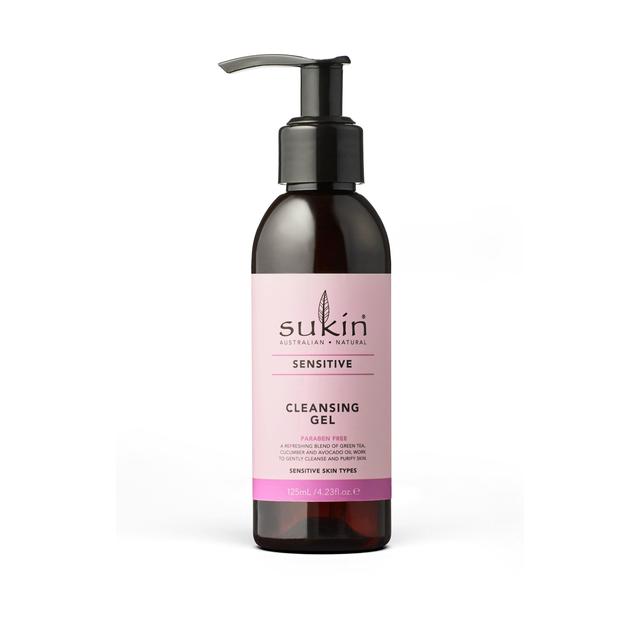 Sukin Natural Sensitive Skin Cleansing Gel   125ml