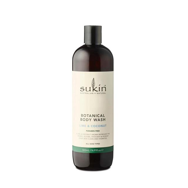 Sukin Natural Body Wash Lime and Coconut   500ml