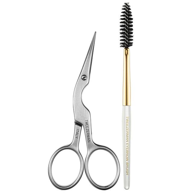 Tweezerman Brow Shaping Scissors & Brush