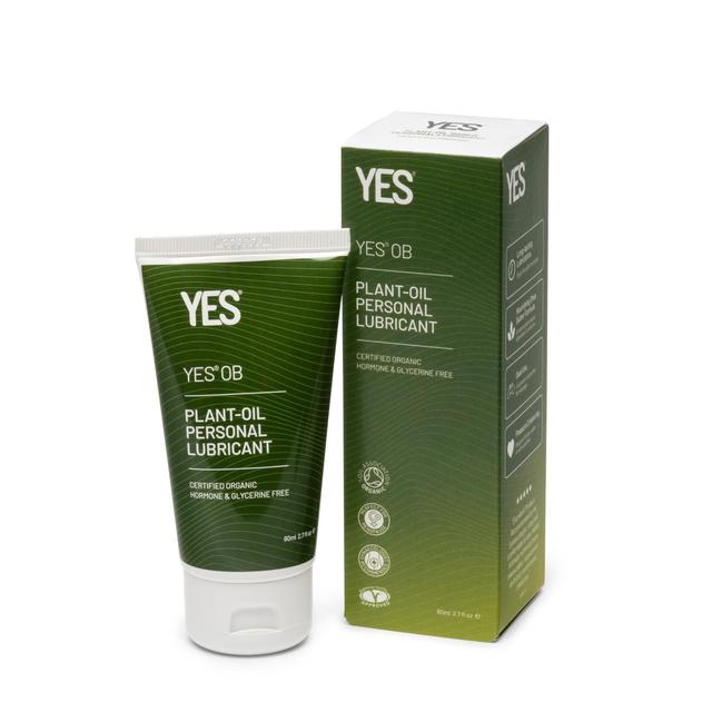 YES OB Organic Plant-Oil Natural Personal Lubricant   80ml