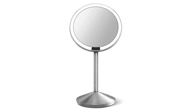 Simplehuman 12cm Steel Beauty Mirrror