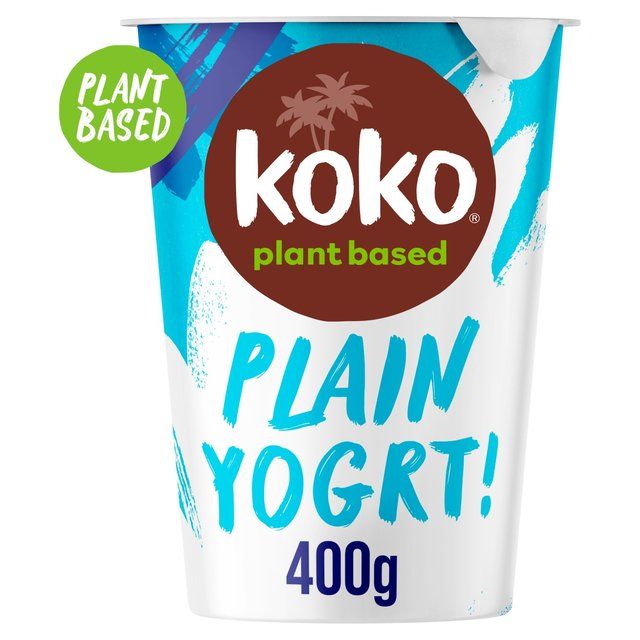 Koko Dairy Free Plain Yoghurt   400g