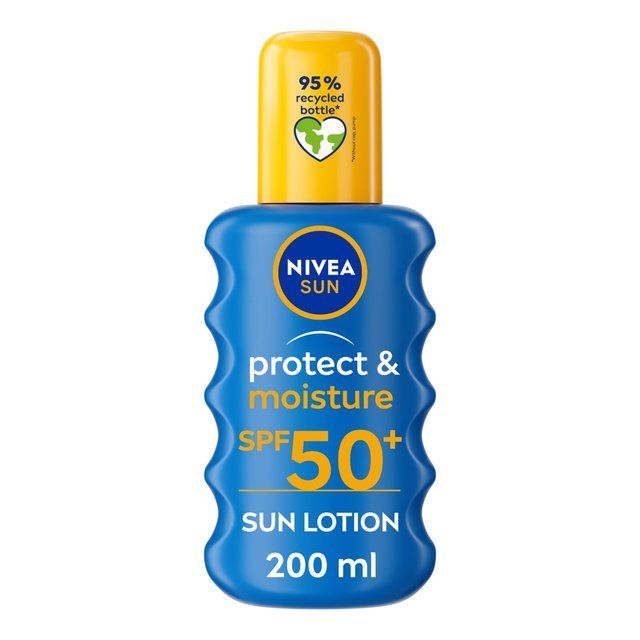 NIVEA SUN Protect & Moisture SPF 50+ Sun Lotion Spray    200ml