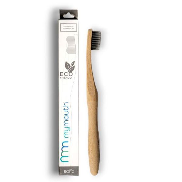 MyMouth Bamboo Toothbrush Medium Bristle Pink GOODS Superdrug Charcoal  