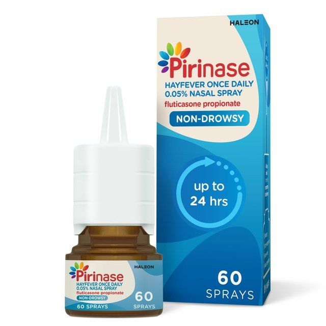 Pirinase Hayfever Nasal Spray 24 Hour Congestion Relief   60ml