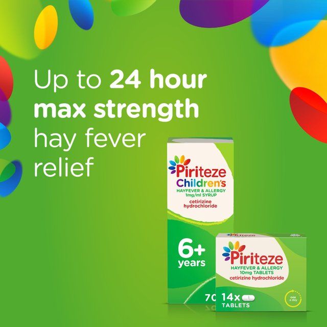 Piriteze Hayfever & Allergy Relief Antihistamine Cetirizine Tablets   30 per pack GOODS M&S   