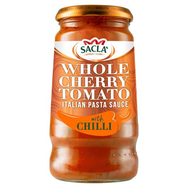 Sacla' Whole Cherry Tomato & Chilli Pasta Sauce   350g