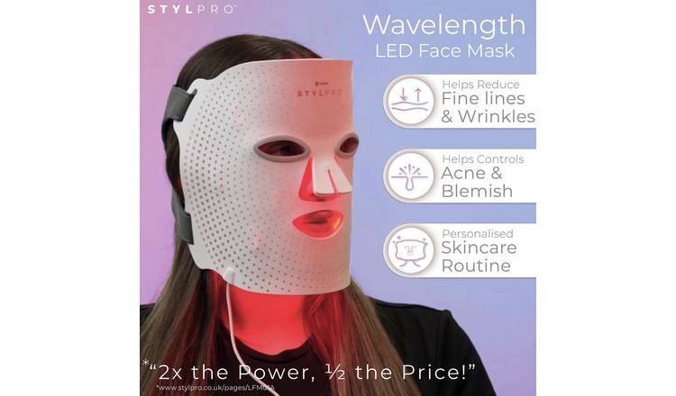 STYLPRO Wavelength LED Face Mask GOODS Argos