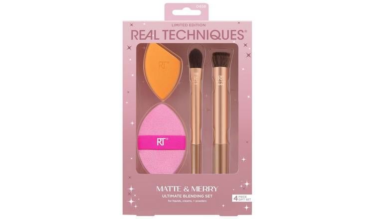 Real Techniques Matte and Merry Makeup Blending Set GOODS Argos