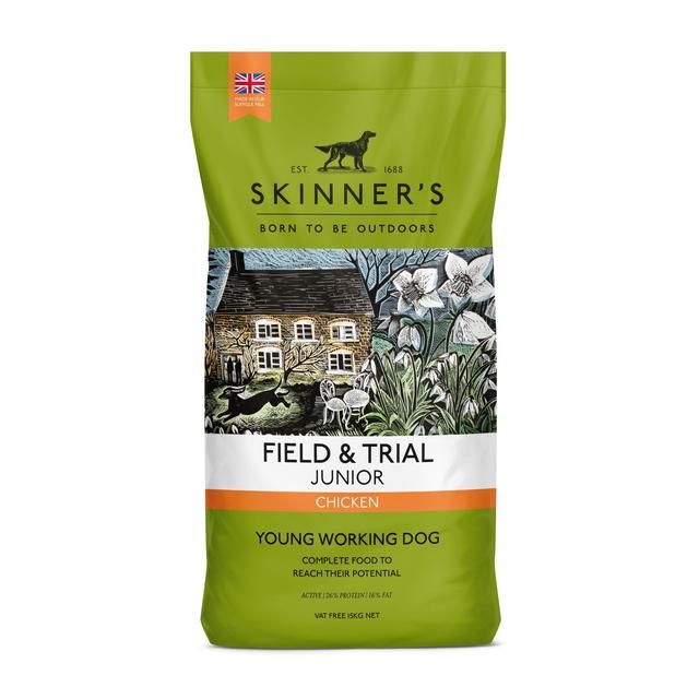 Skinners Field & Trial Junior Dry Dog Food   15kg