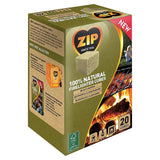 Zip 100% Natural Firelighter Cubes   20 per pack GOODS M&S   